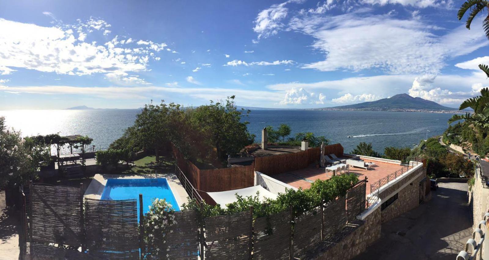 Villa Bikini On Sorrento Coast Vico Equense Eksteriør bilde