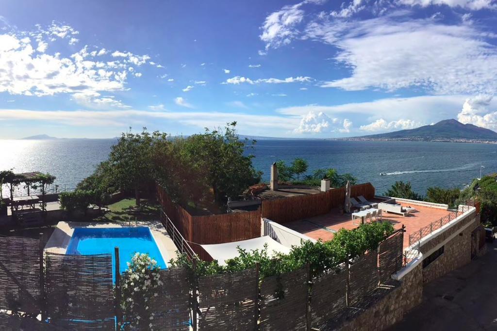 Villa Bikini On Sorrento Coast Vico Equense Eksteriør bilde